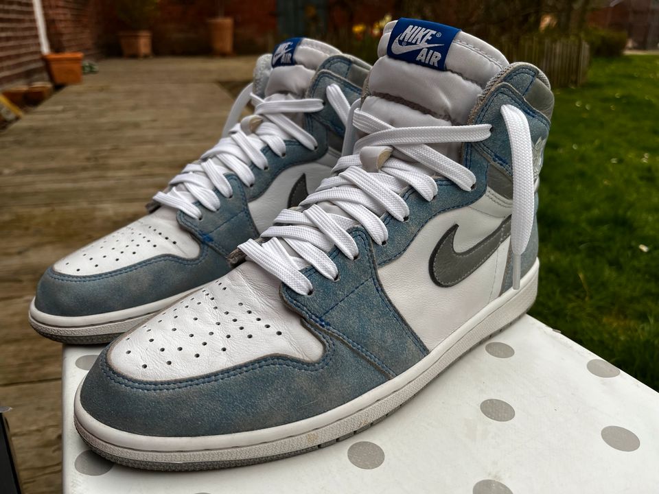 Nike Air Jordan 1 Retro High OG Hyper Royal \ Gr. EU45 in Asendorf (bei Bruchhausen-Vilsen)