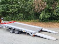 KfZ PKW Transporter Anhänger mieten - 2,7t Aluminium Z-Trailer Hessen - Weilmünster Vorschau