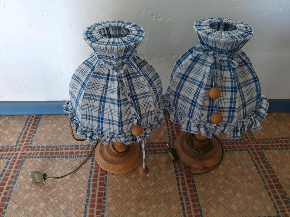 Maritime 2Stehlampen eine Hängelampe ideal für Ferienwohnung in Hinte