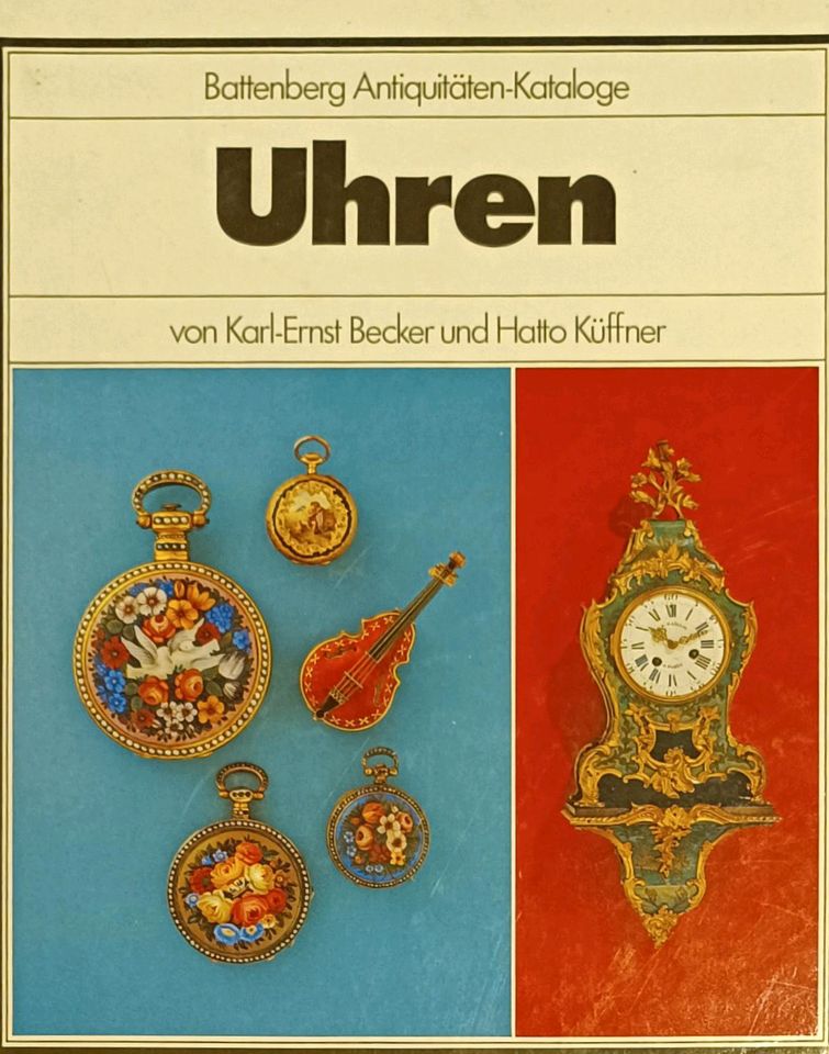 UHREN von Becker Karl-Ernst und Küffner, Hatto Battenberg 1988 in Heppenheim (Bergstraße)