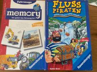 Memory Fahrzeuge Bagger /Flusspiraten Ravensburger Baden-Württemberg - Weingarten (Baden) Vorschau