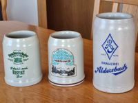3 Stück Bierkrüge Bierkrug Tonkrug Steinkrug NEU!! zusammen Bayern - Arnschwang Vorschau