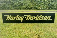 Harley Davidson Blechschild 130cm XL schwarz pulverbeschichtet Baden-Württemberg - Heidenheim an der Brenz Vorschau
