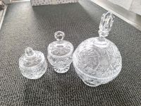 3 Kristallglas Candy Dishes Bonboniere Nordrhein-Westfalen - Dorsten Vorschau