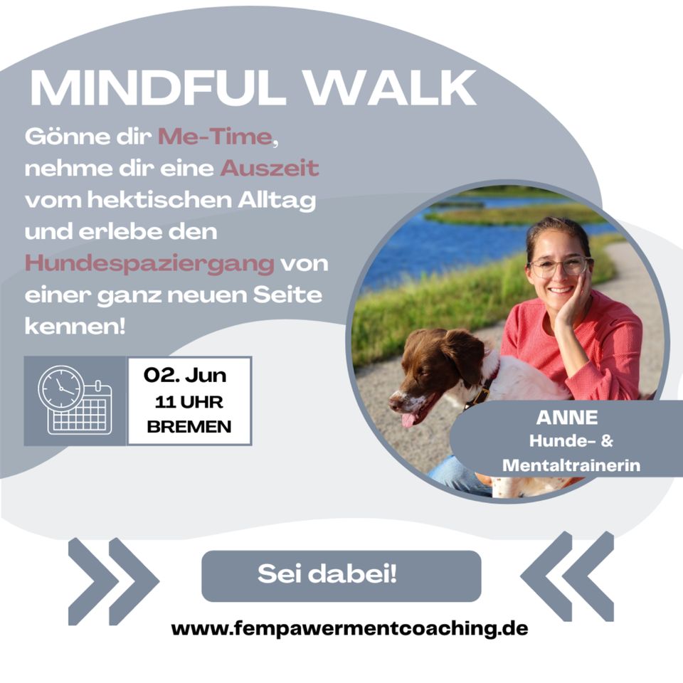 Mindful Walk - Achtsamer Hundespaziergang / Social Walk in Bremen