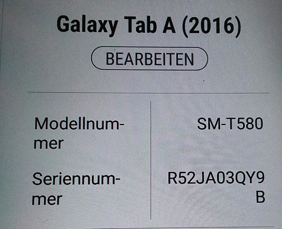 Samsung tab A6 10,1" in Neuenkirchen