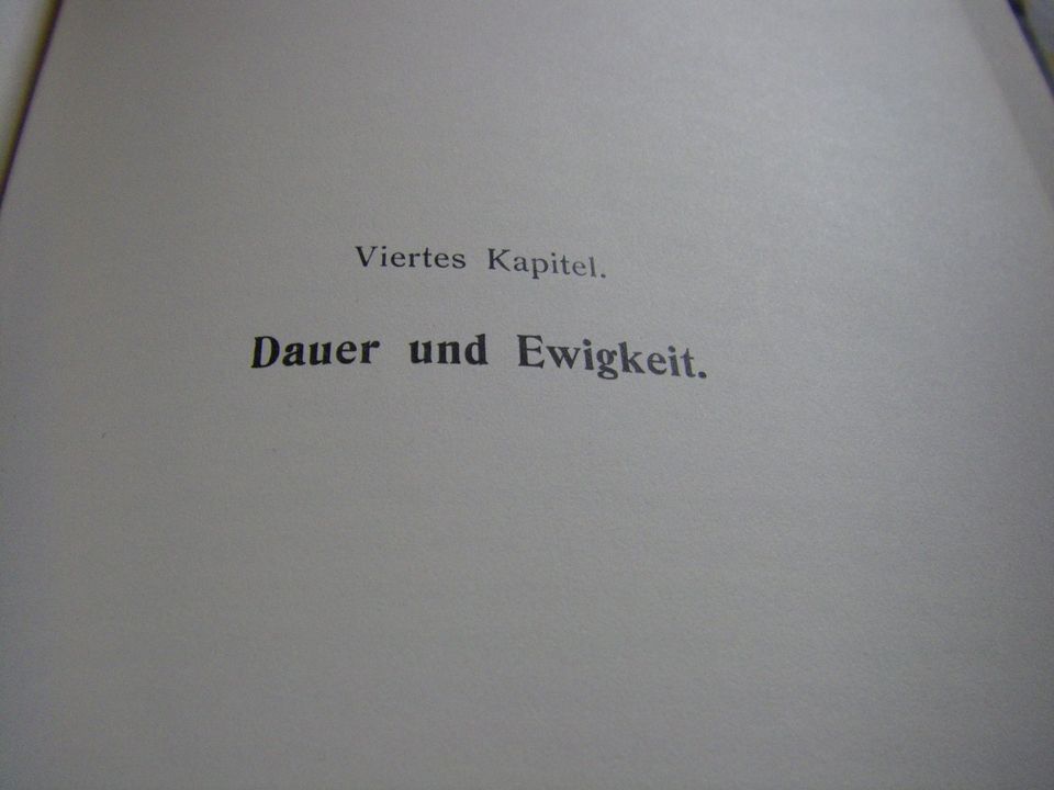 Graf Hermann Keyserling 1907 Unsterblichkeit Erstausgabe in Merkendorf
