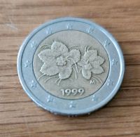 2 Euro Umlauf Münze Finnland M1999 Moltebeere- Blume Hessen - Münzenberg Vorschau