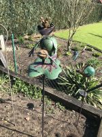 Garten Deko Windspiel Frosch Schlagzeug Niedersachsen - Hodenhagen Vorschau