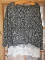 Schöner Strickpullover mit Spitze unten von YESSICA, C&A, XL! Nordrhein-Westfalen - Simmerath Vorschau