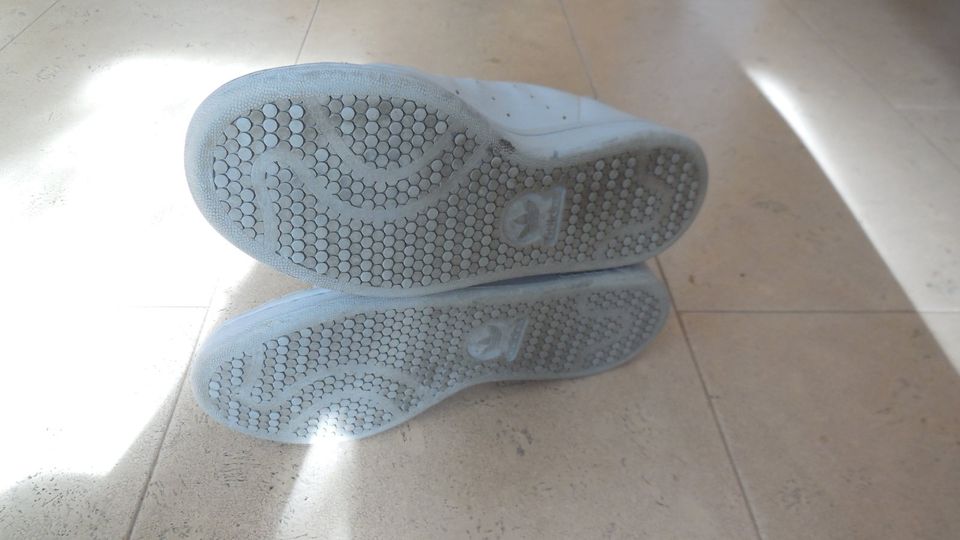 adidas Stan Smith Halo Blue Reflective Sneaker Größe 5 1/2 in Stammham b. Ingolstadt