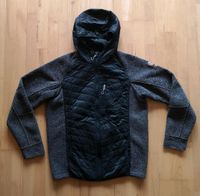 2117 of Sweden Strickfleece-Stepp-Kapuzenjacke grau/schwarz Gr.50 Hessen - Schöffengrund Vorschau