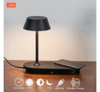 LED Lampe Tisch Schreibtischlampe  mit Smartphone Ladestation Rheinland-Pfalz - Neuwied Vorschau