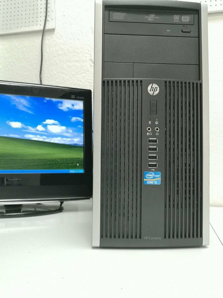 HP Windows XP Gamer PC Spiel Computer i5 3,30GHz 500GB 4GB DVD in Fellbach