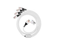 4 in 1 Ladekabel 1,2m USB A & USB C auf 2x Apple USB Micro USB C Köln - Lindenthal Vorschau