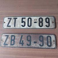 DDR Nummernschild Kennzeichen kein Metall Brandenburg - Cottbus Vorschau