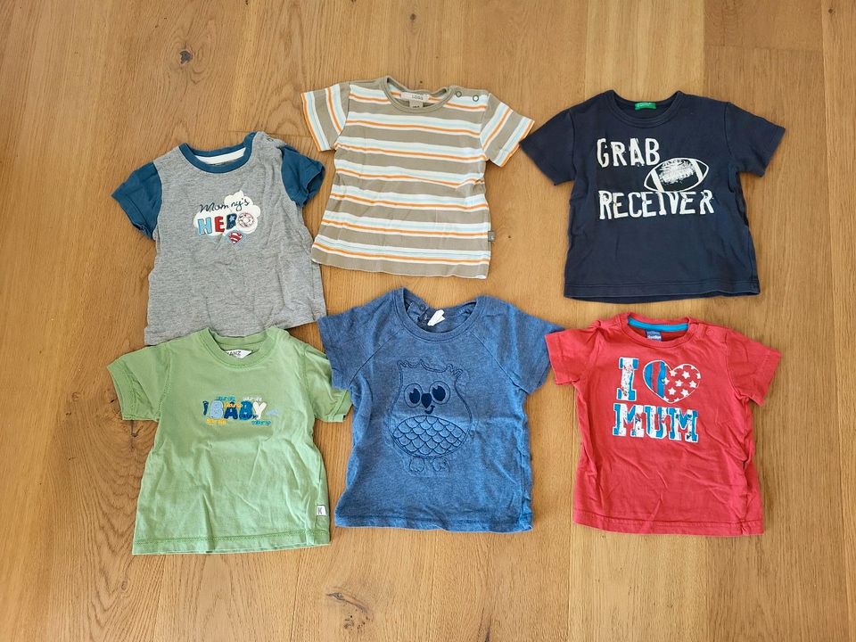 Jungen T-Shirt Set gr. 74/80 in Trostberg