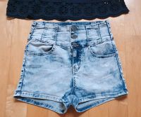 High Waist Jeans Shorts Wandsbek - Hamburg Rahlstedt Vorschau