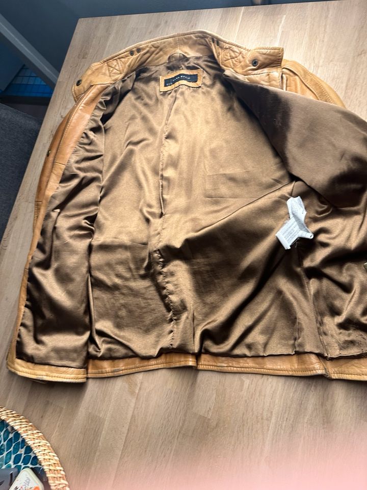 Lederjacke, Bikerjacke von Zara XL in Dresden