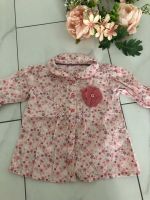 Bluse Gr. 86 Blumen Blümchen Hemd Mädchen Hessen - Hanau Vorschau