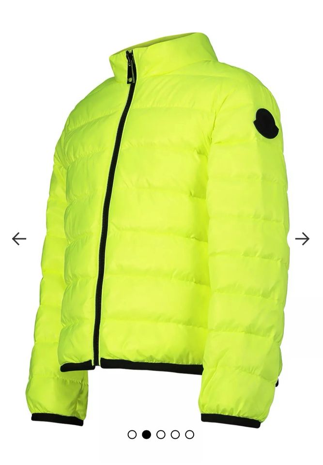 Moncler Jacke Neongelb 14/164 neongelb neuwertig in Pressath