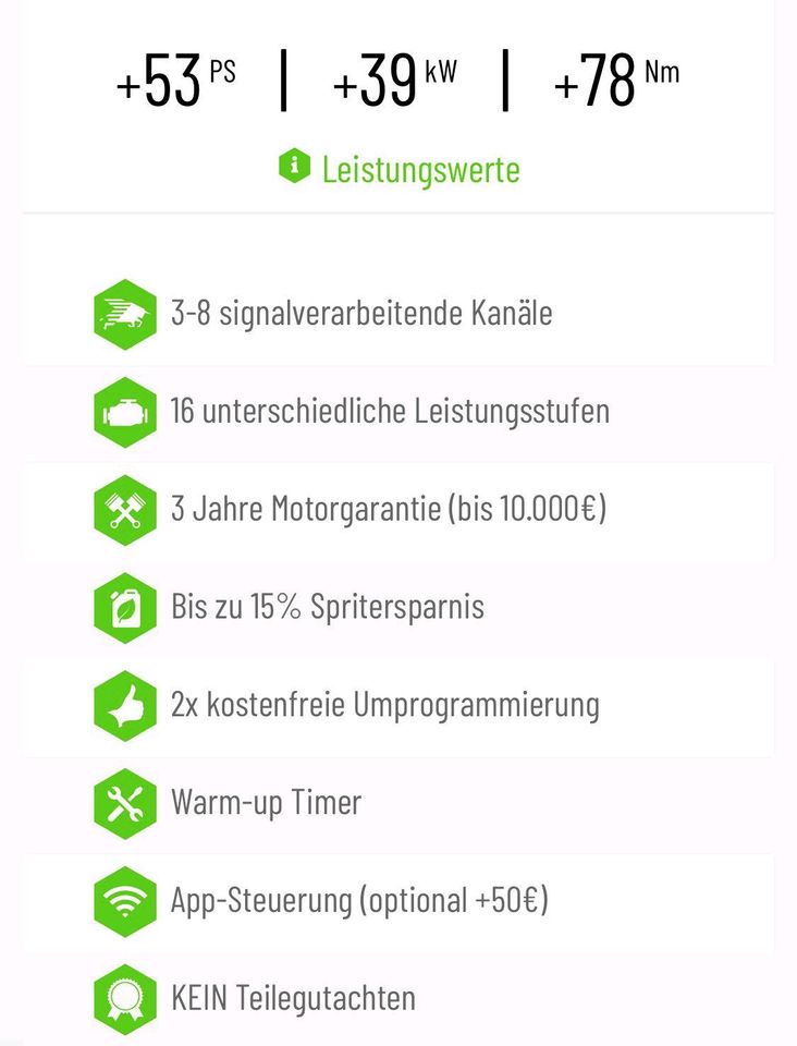 Chiptuning Modul Kia Ceed GT in Lorsch