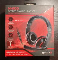 XH100 Gaaming Headset mit Mikrofon schwarz rot 3,5 Klinke Hessen - Lohfelden Vorschau