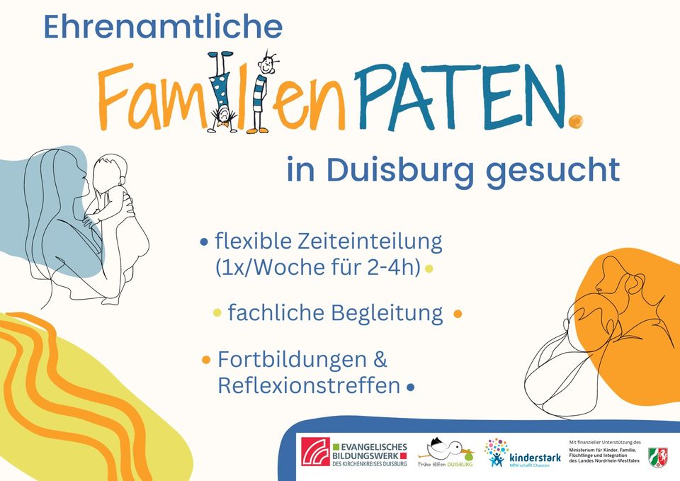 Ehrenamtliche Familienpaten in Duisburg gesucht in Duisburg