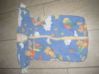 Schlafsack 60 blau Ärmel Teddy Sommer dünn Baby Wolken Newborn Hessen - Hüttenberg Vorschau