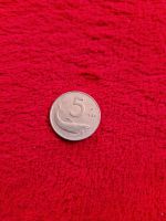 5 Lire Münze Italien 1954 Hessen - Aßlar Vorschau