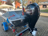 Sportboot mit neuwertigen 60 PS Motor und Trailer Nordrhein-Westfalen - Emsdetten Vorschau