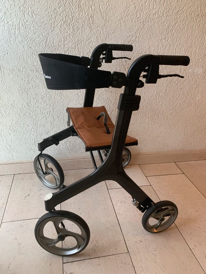 Travixx Carbon Rollator Leder sehr leicht Gehhilfe medipoint 599€ in Hilden