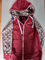 Sweatjacke rot grau Sterne Gr. M EMP Schleswig-Holstein - Preetz Vorschau