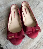 Original Prada Ballerina 38 Schleife Damen Schuh Niedersachsen - Gifhorn Vorschau