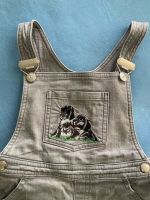 Handmade Etsy Jeans Latzhose grau Gr. 104 Hundestickerei Bonn - Hardtberg Vorschau