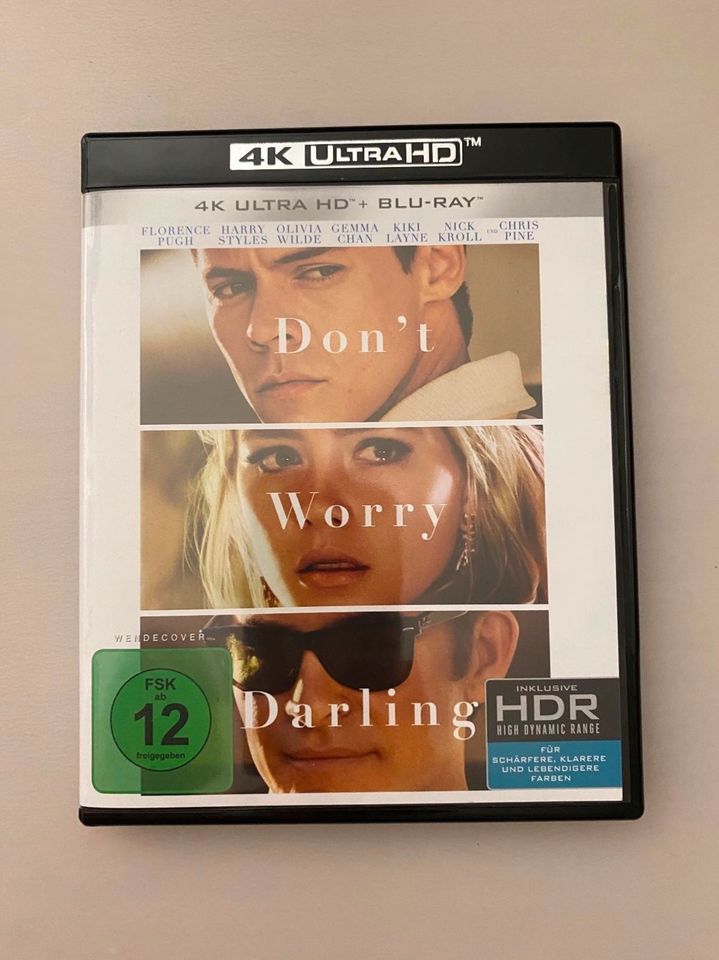 Don't Worry Darling 4K UHD + Blu Ray Film in Bad Salzungen