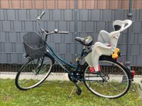 PEGASUS Damenfahrrad mit Kindersitz Niedersachsen - Apen Vorschau