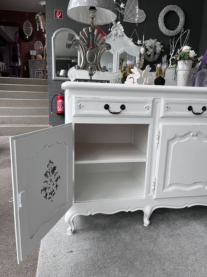 ❤️ große Kommode weiß Shabby Chic Schrank Vintage in Duisburg