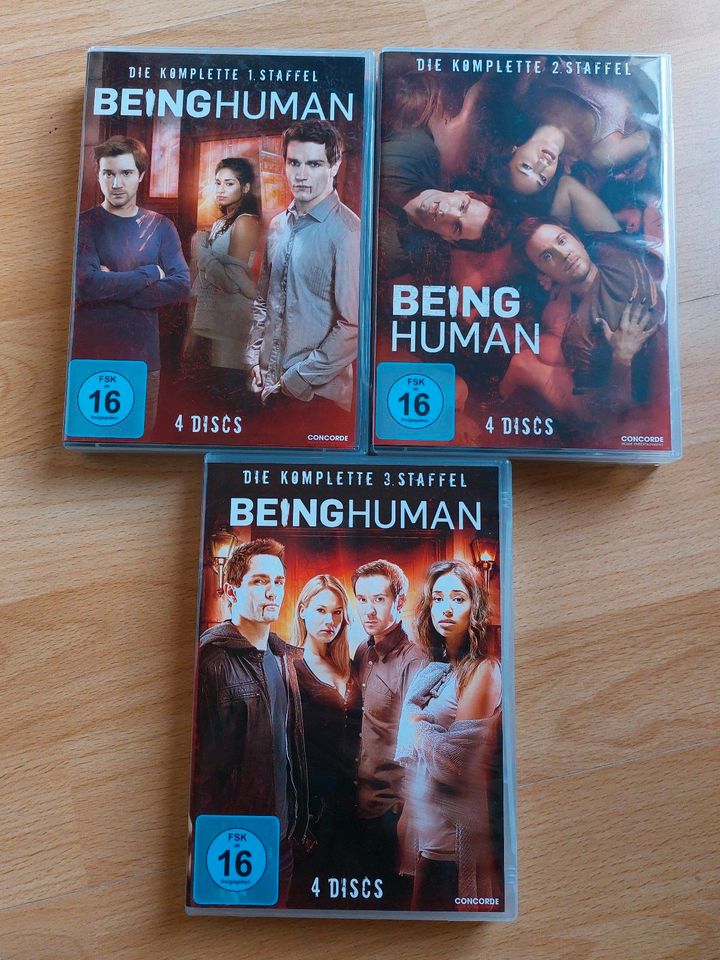 Being Human *komplette Serie 1-3, DvD, deutsch in Reichshof