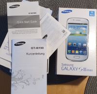 Samsung Galaxy S III mini_GT-I8190N_OVP+Bedienungsanltg. Nordrhein-Westfalen - Recklinghausen Vorschau