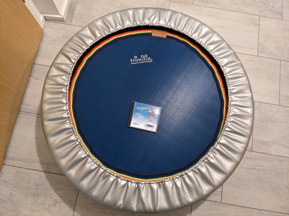 Trampolin Original Trimilin mit Übungs - CD 1m Durchmesser in Utting