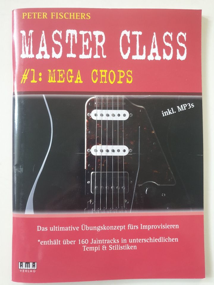 Div. Lehrbücher für Rock - Gitarre (7 Stück/5 CDs) in Röthenbach