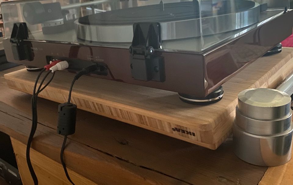 Thorens TD 403 DD Walnut Plattenspieler OVP in Beckingen