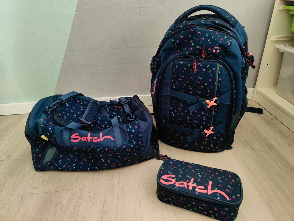 Satch Set Funky Friday mit Rucksack, Sporttasche und Mäppchen in Irrel