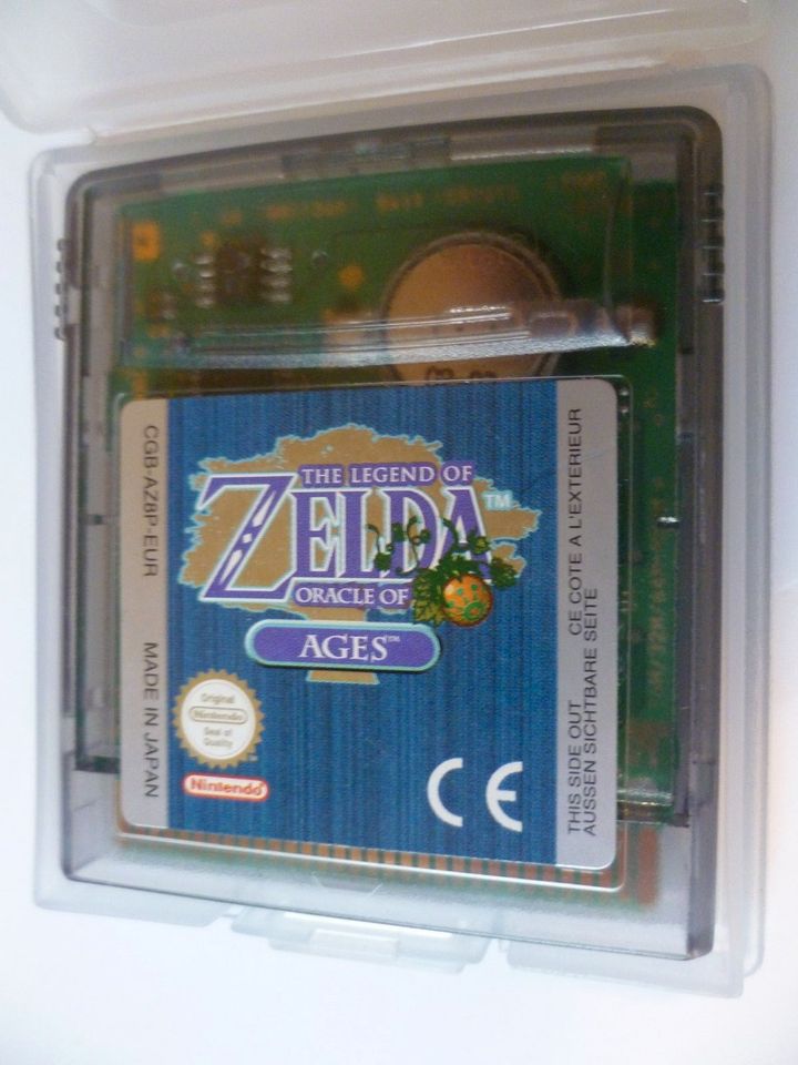 nintendo game boy color zelda oracle of ages nur modul in Würzburg