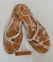 ARMANI flip flops sandalen Leder aus USA ($240) 38 38,5 Frankfurt am Main - Gutleutviertel Vorschau