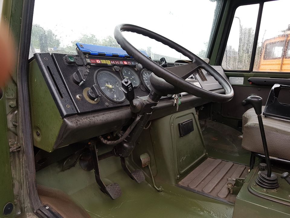 Unimog U 1300 L- ex Bundeswehr -, TÜV neu , H Kennz. in Lienen