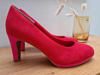 Marco Tozzi Unpaar Pumps Gr. 39 / 41 rot + pink Velours Leder Hessen - Erbach Vorschau