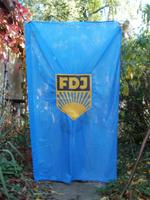 FDJ-Fahne DDR 1980er Jahre, vintage, Ostalgie Berlin - Köpenick Vorschau