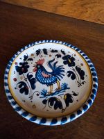 Deruta Majolika blauer Hahn blue rooster Teller Italien 27cm Nordrhein-Westfalen - Schwerte Vorschau